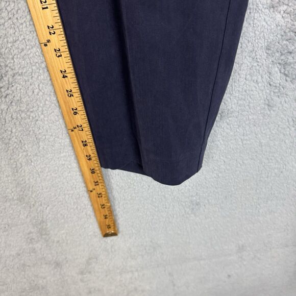 S Tommy Bahama Pants Men's 38x30 Blue Silk Blend Flat Front Beach Chino‎ - Picture 4 of 10